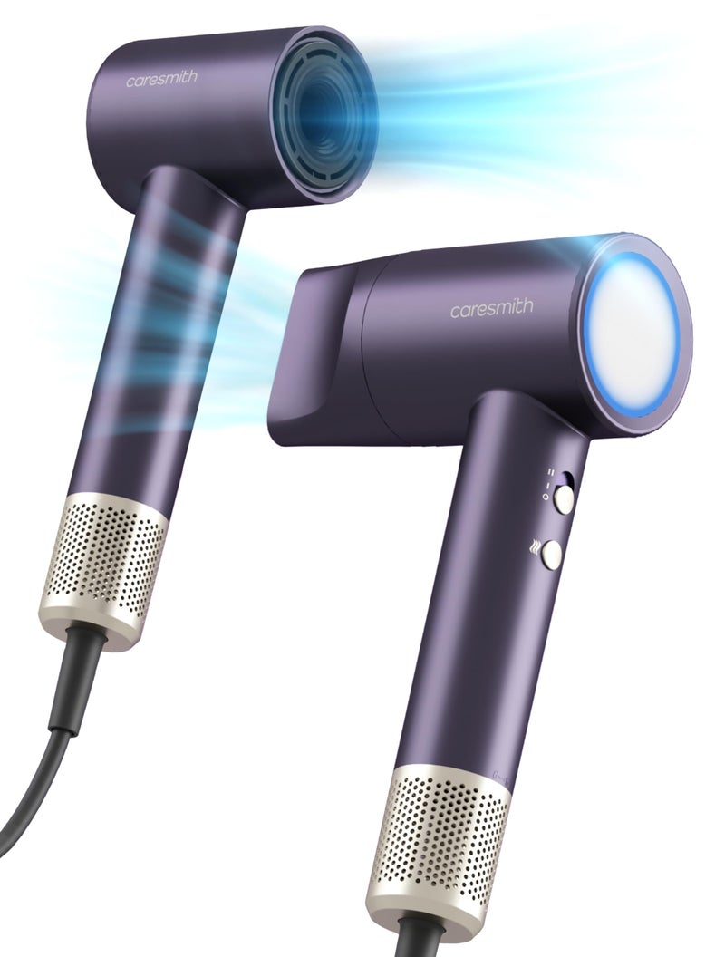 Caresmith Bloom Luxe Professional BLDC Hair Dryer | 110000 RPM BLDC Motor | 1700 Watts Hair Dryer | 2 speed with Hot and Cold Mode | Detachable Nozzle - Image 1