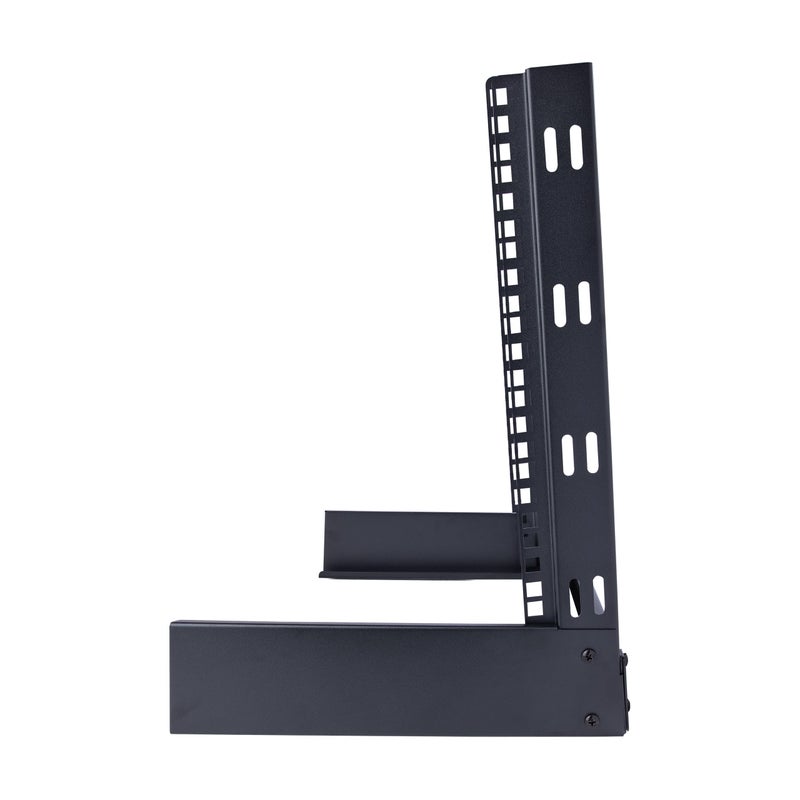 StarTech.com 2-Post 8U Desktop Server Rack, Small Open Frame 19in Computer Rack, Compact Network Rack for AV / Studio / Data / IT Equipment, Free Standing Two-Post Home/Office Rack , TAA (RK8OD) - Image 5