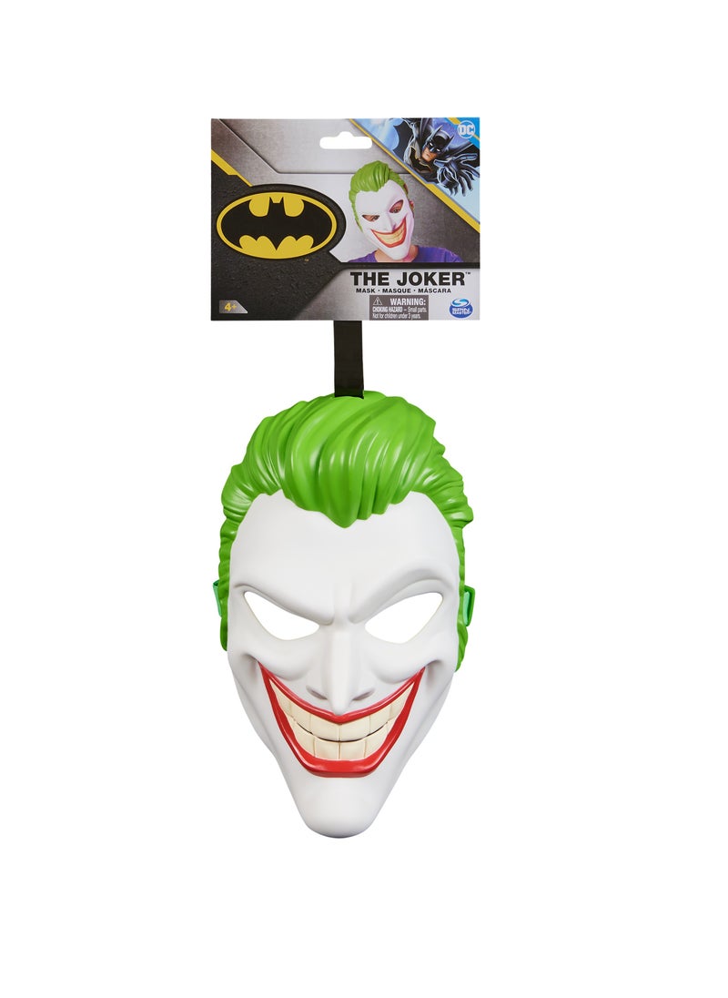 DC Comics The Joker Mask, Super Hero Costume Accessories, Halloween Kids Roleplay for Boys and Girls Ages 3+  - Image 1