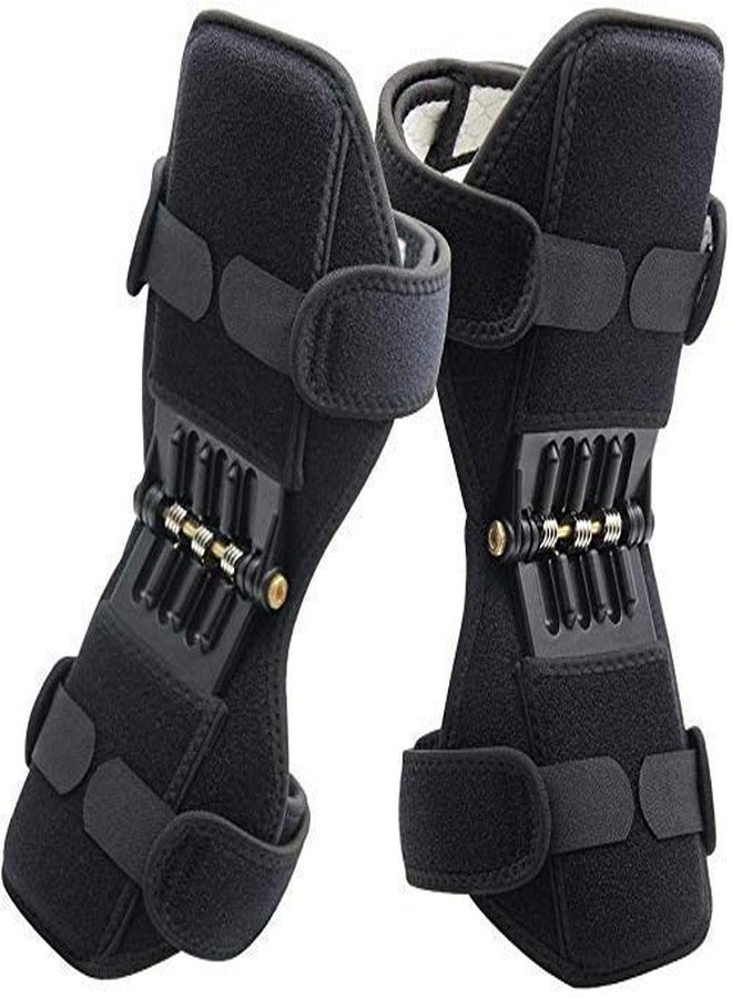 VRJTEC Knee Joint Support Brace | Adjustable Non-Slip Knee Pads for Gym, Running, Exercise | Knee Recovery, Power Enhancer & Pain Relief - Image 1