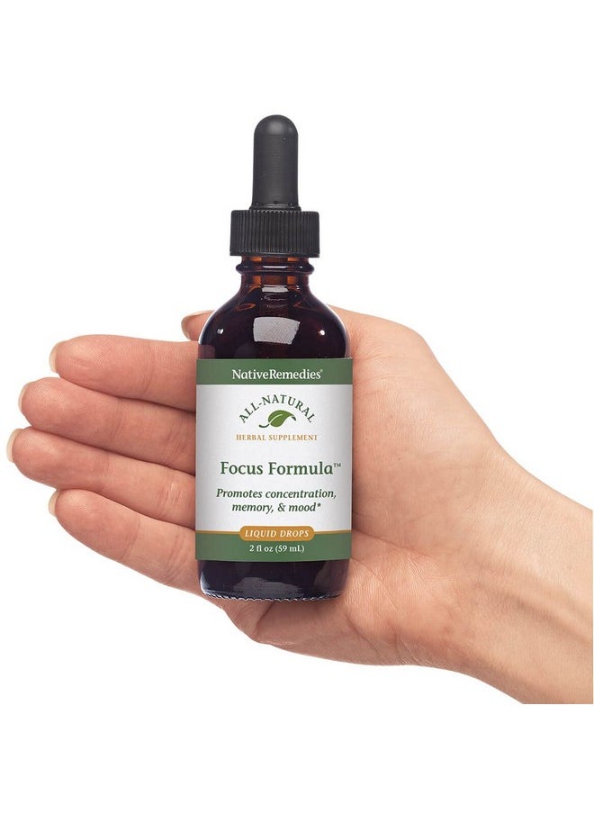 Native Remedies Native Remedies Focus Formula, 2 Fluid Ounce  - Image 4