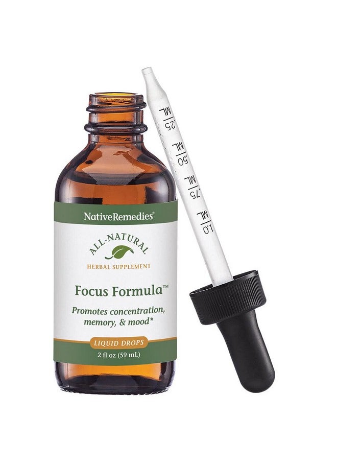 Native Remedies Native Remedies Focus Formula, 2 Fluid Ounce  - Image 2
