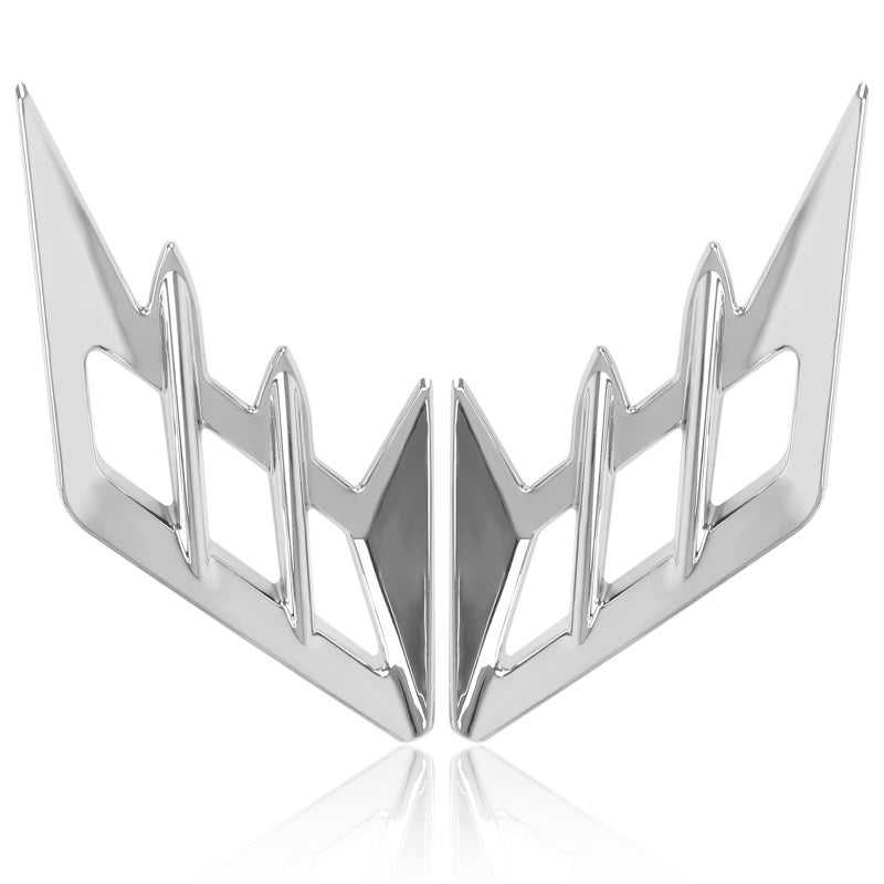 HAONEL Side Panel Fender Vent Accent Decorative Trim Chrome Accessories Replacement for Honda Goldwing 1800 GL1800 20182021 ABS Plastic Motorcycle Frame Fairing Accessories