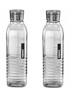 NAYASA Fridge Water Bottle Grey Color Set of 3 Pcs - Dorino 1.0L  - Image 2