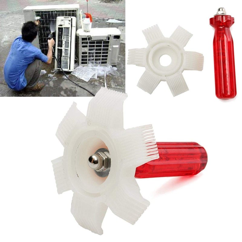 Digital Craft PC Car AC Condenser Radiator Fin Straightener Comb Tool Air Conditioner Cleaning Rake for HVAC Radiator Evaporator Condenser Maintenance - Image 1