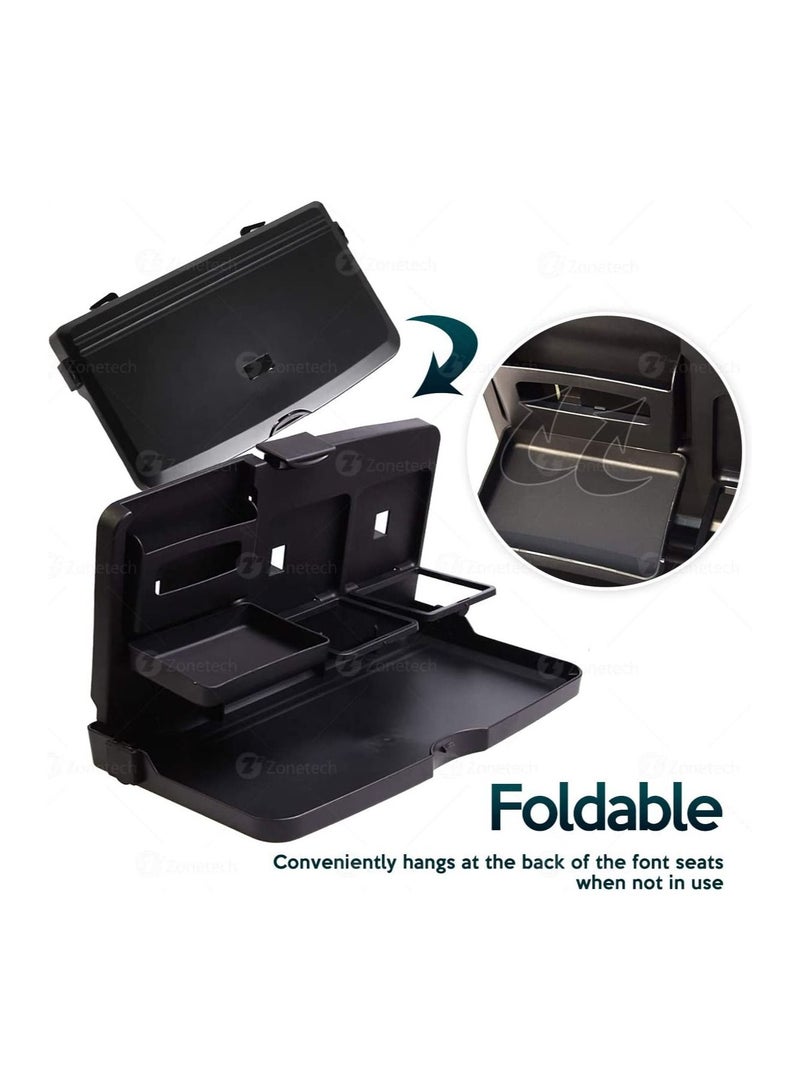 GGEROU Multi-Functional Portable Foldable Car Backseat Tray Desk - Image 4