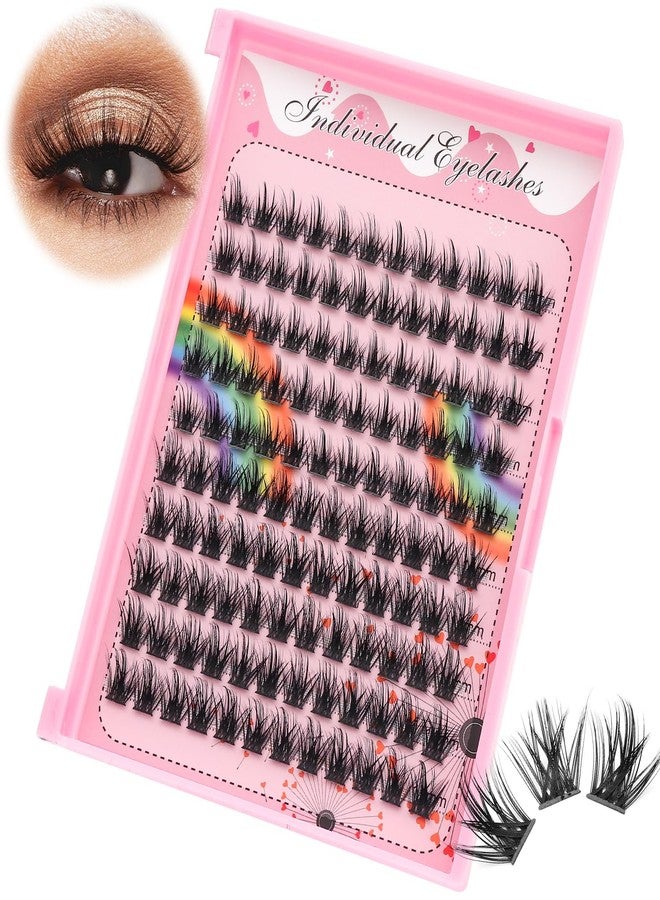 Bodermincer Lashes Clusters 10+12mm/12+14mm/14+16mm/16+18mm/10-12-14-16mm/14-16-18mm Mixed and 8-20mm to Choose Lashes Extension Kit lash Clusters Lashes Wispy Eyelash Extension (12+14mm Mixed) - Image 2
