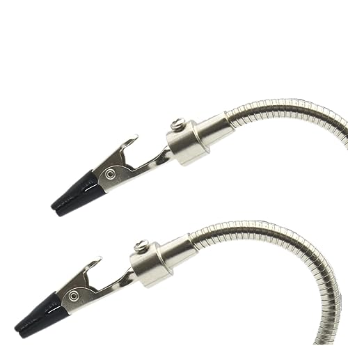 Kaisiking 2-Pack Helping Hands Soldering Clamp,Adjustable Soldering Clip,Flexible Gooseneck Metal Arms Alligator Clips,Soldering Third Hand Tools for Electronics Repair Painting Jewelry - Image 2