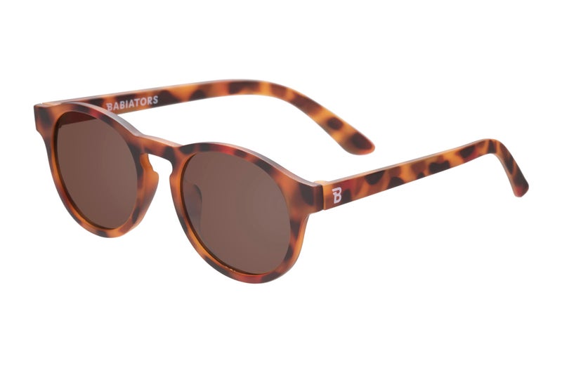 Babiators Original Keyhole: Totally Tortoise | Amber Lenses | Ages 6+ - Image 1