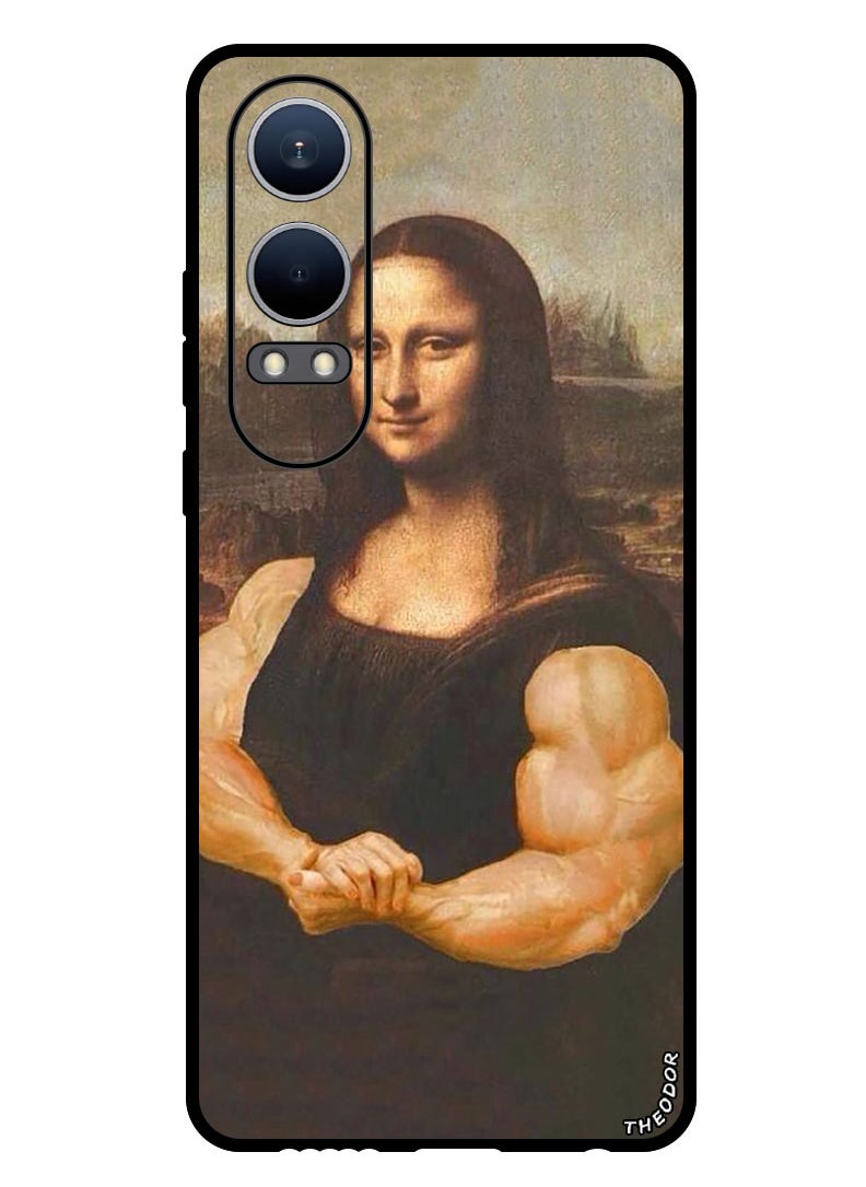 Theodor - Protective Case Anti Scratch Shock Proof Bumper Cover For OnePlus Nord CE4 Lite Mona Lisa 1 - Image 1