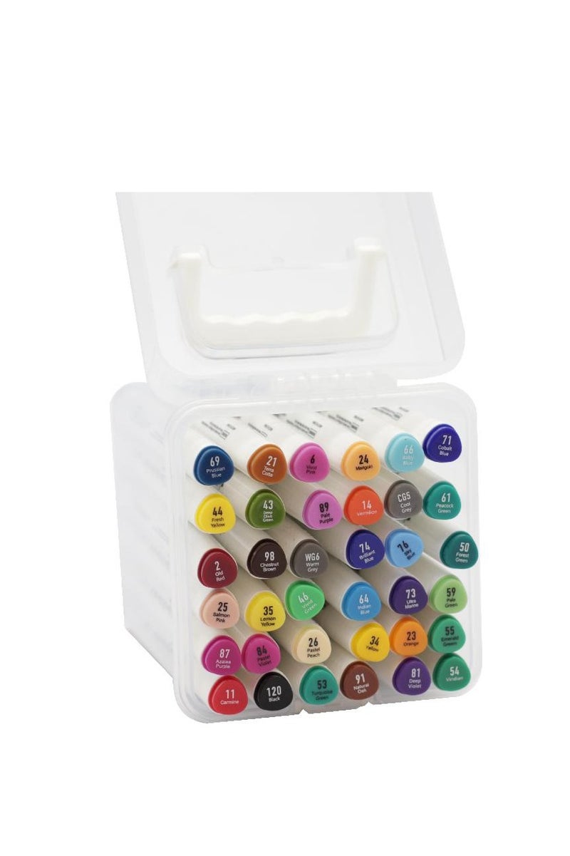 ROCO Sketch Marker (36 Colors) Graphic Art Marker Assorted Color Twin Tip - Image 2