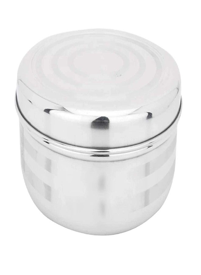 New Trend Stainless Steel Round Shape Masala (Spice) Box/Daaba with 7 Containers - Image 3