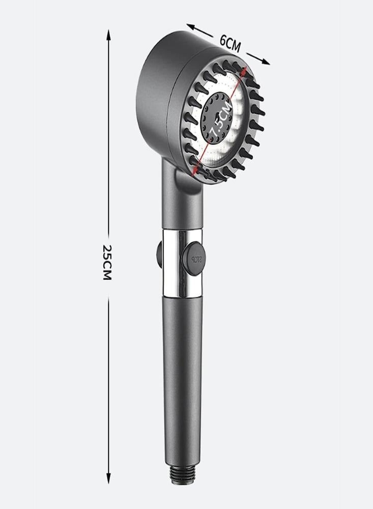 Oasisgalore High-Pressure Handheld Shower Head with Filter – Strong Flow for Low Water Pressure  - Image 2