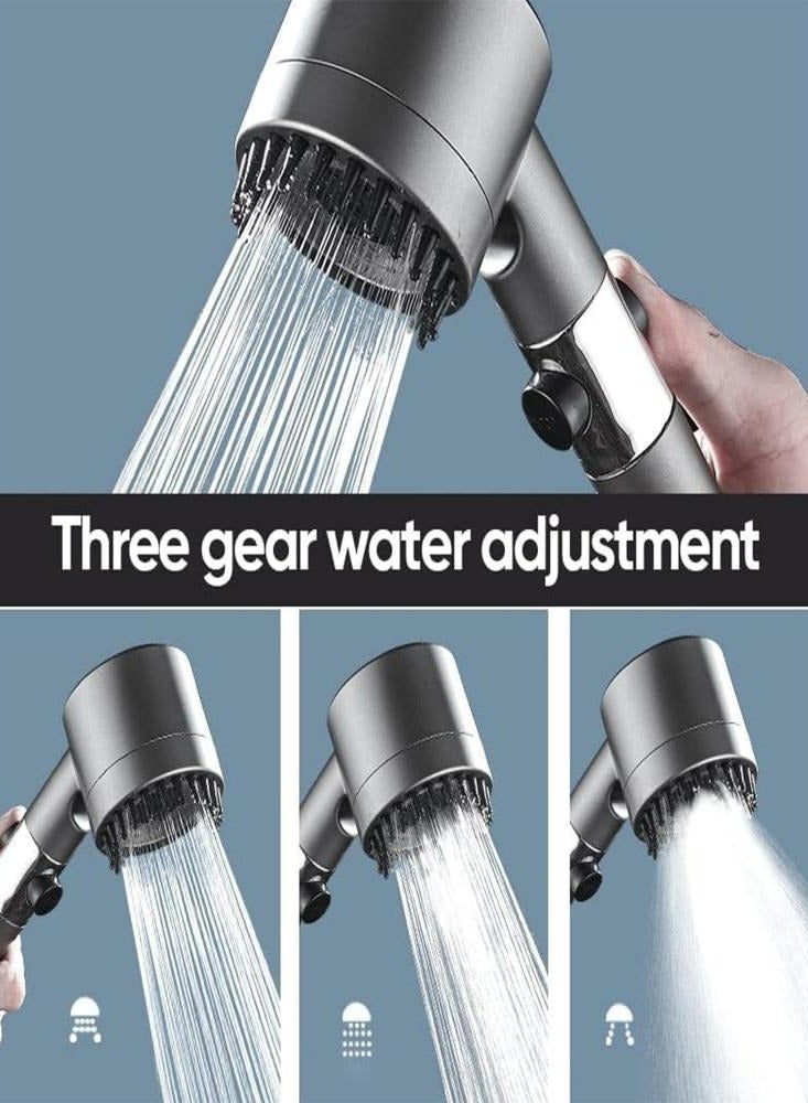 Oasisgalore High-Pressure Handheld Shower Head with Filter – Strong Flow for Low Water Pressure  - Image 5