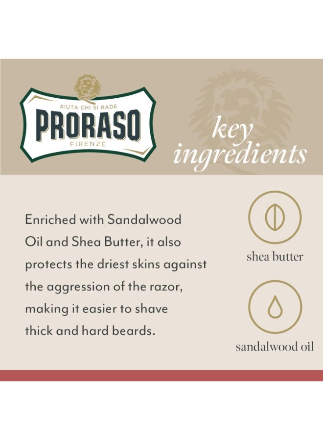 Proraso Shaving Soap for Coarse Beards in a Bowl, 150ml - Image 3