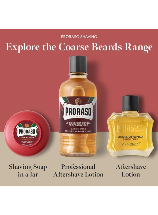 Proraso Shaving Soap for Coarse Beards in a Bowl, 150ml - Image 5
