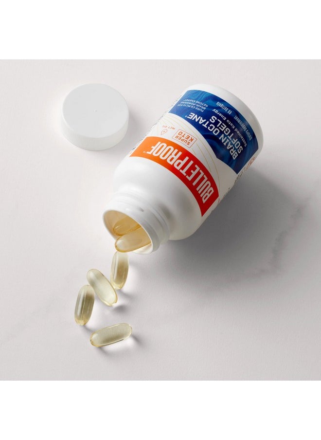 Bulletproof Brain Octane Softgels 60 Count Pure C8 Mct Oil For Sustained Ennergy  - Image 3