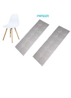 27 Pcs White Base Pads Round