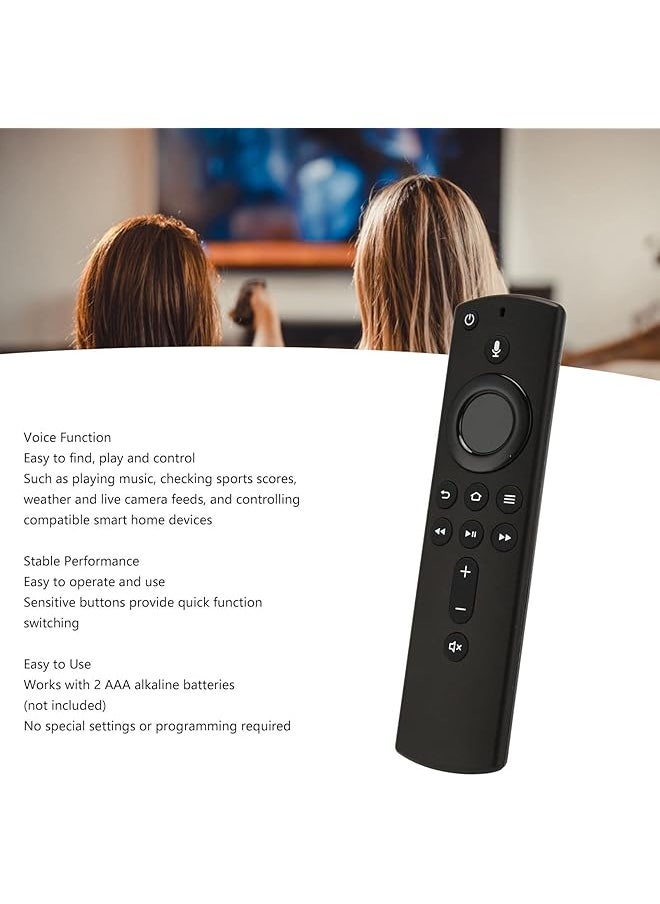 Tv Remote L5B83H Voice Function Tv Remote Control Sensitive Smart Television Remote Control For Fire Tv Stick 4K For Fire Tv Cube Ex69Vw E9L29Y Ly73Pr S3L46N Ex69Vw A78V3N