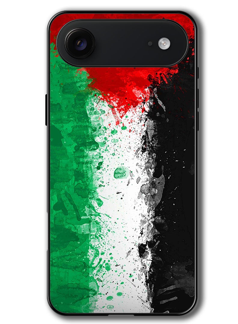 Theodor Case Compatible with Apple iPhone 17 Air 6.5 Inch Protection Shockproof Bumper Cover Palestine Flag 1 - Image 1