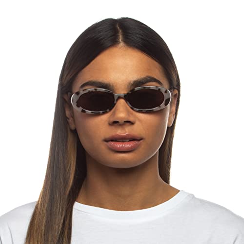 Le Specs Outta Love Sunglasses - Cookie Tort, Oval, Unisex, Micro 90s Sleek Style - Image 4