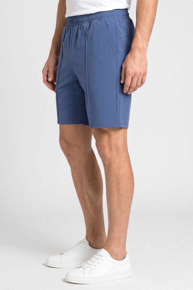 RBX Men Sportswear Fit Outdoor Shorts, Slate Blue - Image 3