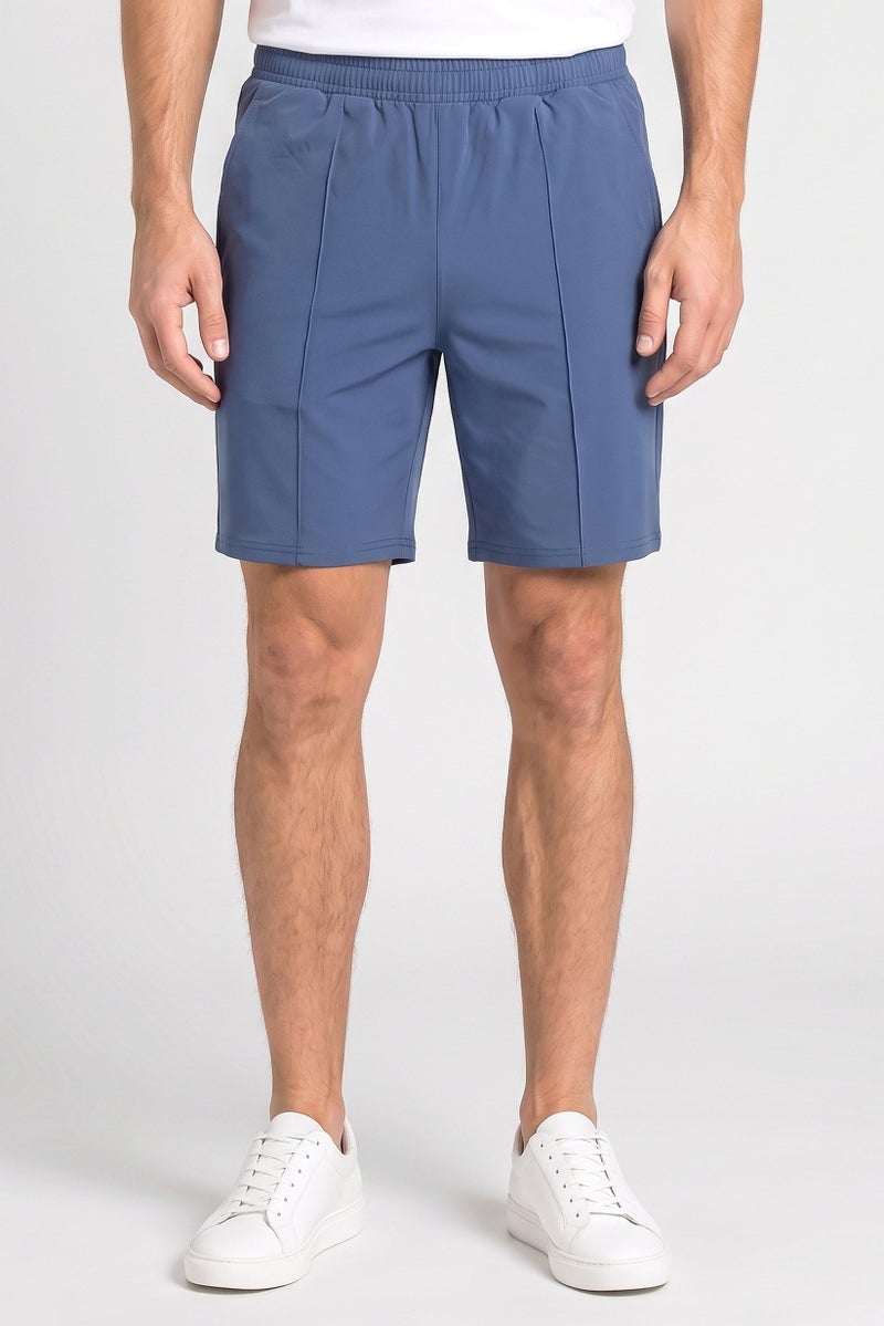 RBX Men Sportswear Fit Outdoor Shorts, Slate Blue - Image 1