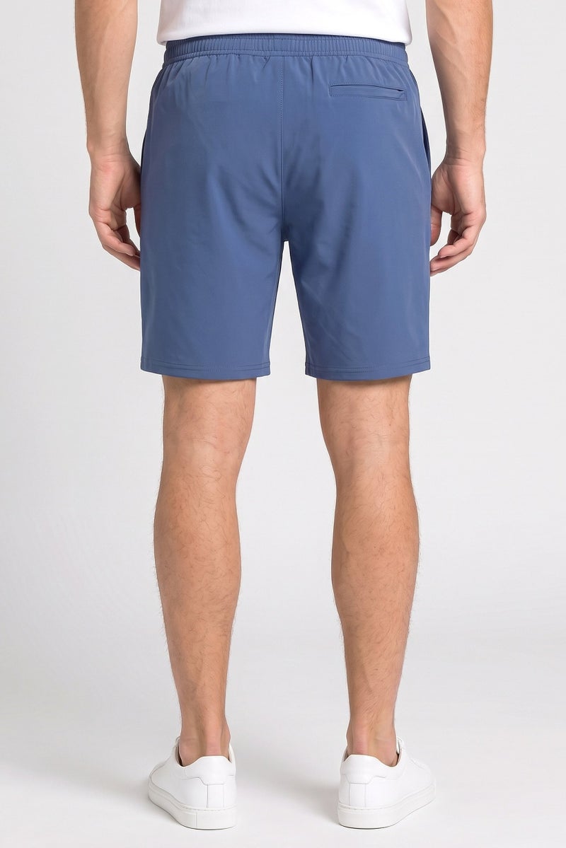 RBX Men Sportswear Fit Outdoor Shorts, Slate Blue - Image 4