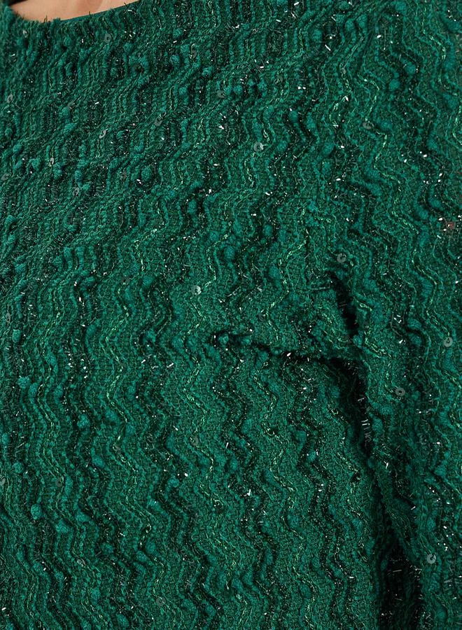 Styli Emerald Knit Dress