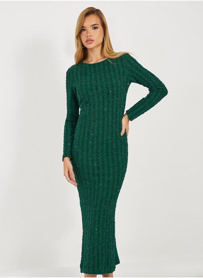Styli Emerald Knit Dress  - Image 2