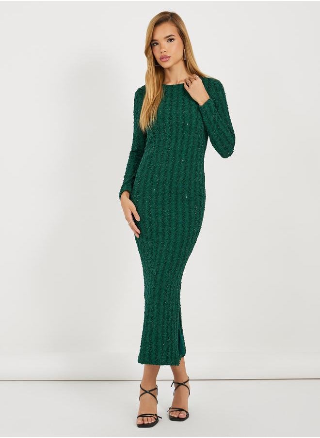 Styli Emerald Knit Dress  - Image 5