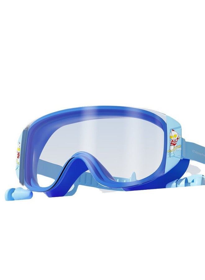YouYou Yoyou Classic Ultraman Children'S Swimming Goggles High Definition Waterproof Anti-Fog Big Frame Swimming Goggles Swim Goggles 61415 Transparent Deep Blue - Image 5