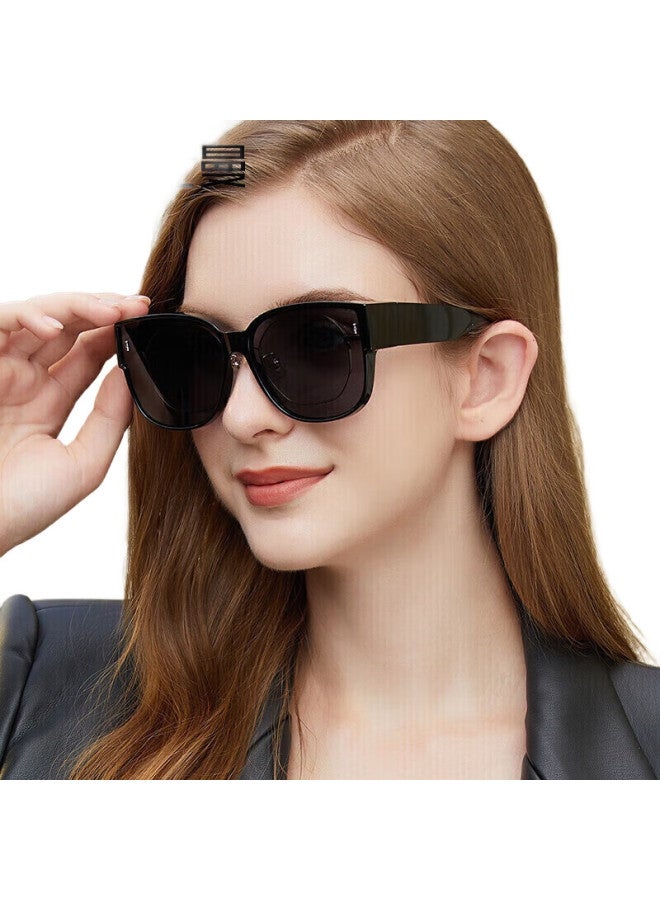 CAXMAN Myopia Sunglasses For Men And Women, Polarized Clip-On Sunglasses, Driving-Specific Cx3011 B01-Black Frame With Gray Lenses - Image 2