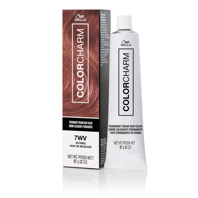 COLORCHARM Permanent Cream Hair Color, 7WV Nutmeg, 2 oz. - Image 1