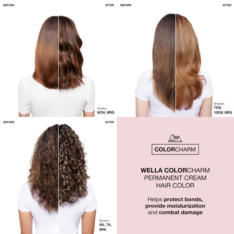 COLORCHARM Permanent Cream Hair Color, 7WV Nutmeg, 2 oz. - Image 3