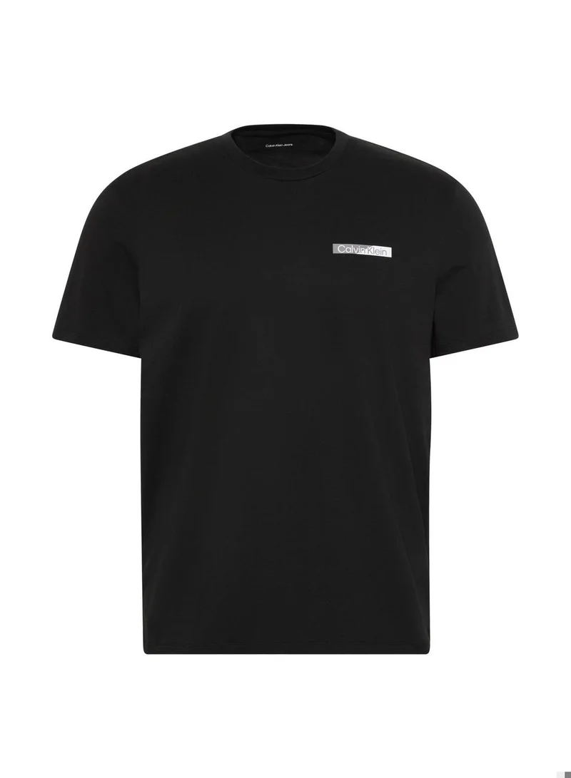 CALVIN KLEIN Black Graphic T-Shirt for Men | Best Price UAE
