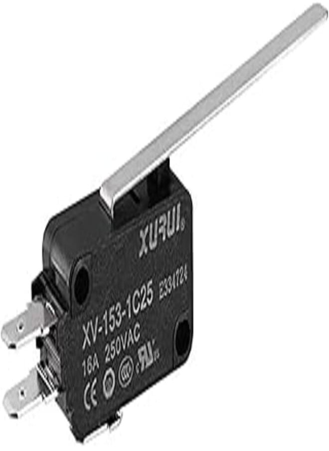 Generic SPDT Micro Limit Switch Long arm 52mm Lever 16A (3pcs) 