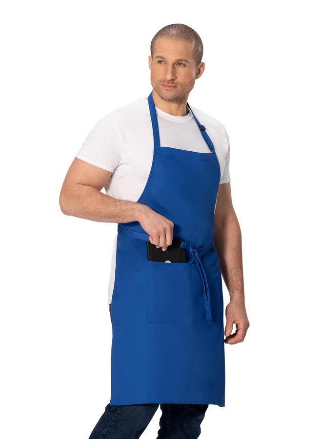 Chef Works Unisex Butcher Apron, Royal, One Size - Image 5