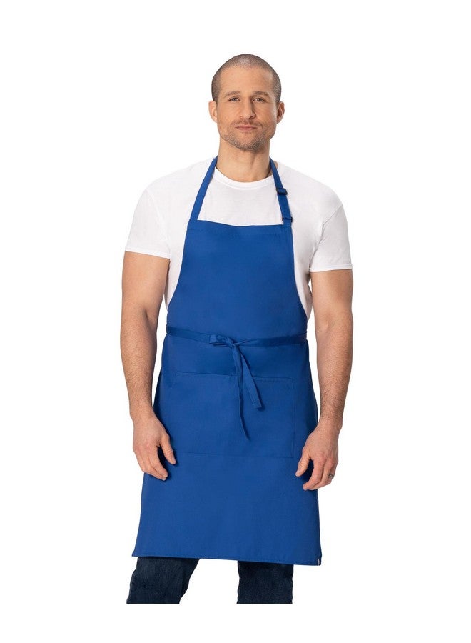 Chef Works Unisex Butcher Apron, Royal, One Size - Image 1