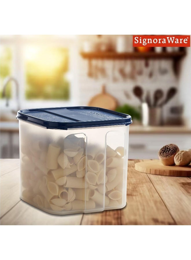 Signoraware حاويات بلاستيكية متعددة الأغراض بسعة 4.5 لتر من سيجنوراوير مع غطاء لتخزين المطبخ | الطعام - Image 4