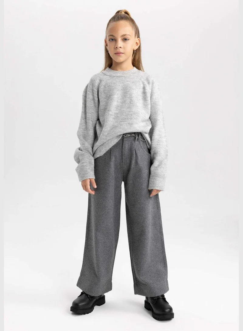 DeFacto Girl Wide Leg Woven Trousers