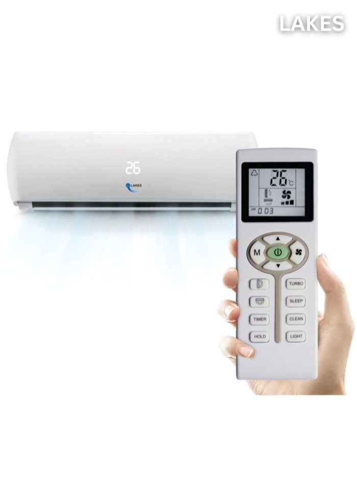 Lakes 2.5 Ton Split AC with Rotary Compressor, High Density Filter, R410A Refrigerant, and Advanced Cooling - LACS30R4 ID/OD