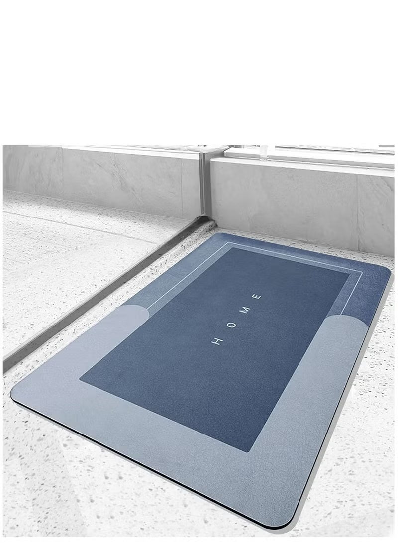 Super Absorbent Soft Non-Slip Quick Drying Floor Bath Tub Mat 45x75 cm - Image 2