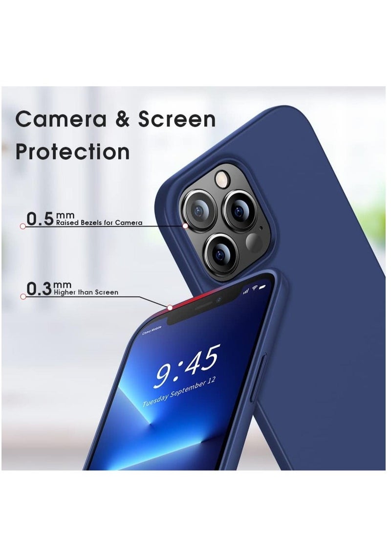 Raxoom iPhone 13 Pro Max Case Slim Fit Ultra-Thin [Guardian Series] Soft TPU Matte Finish Coating Phone Cases Lightweight - Image 3