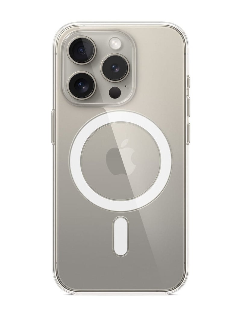 iPhone 14 Pro Case with MagSafe, [Strong Magnet] [Non-Yellowing] [Military Grade Protection] Magnetic Clear Slim Thin Bumper Phone Cover for Apple 14pro (Clear-Mag Safe) - Image 2