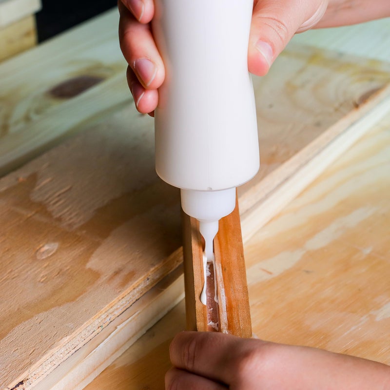 Deadwood Crafted Tools DCT Wood Glue Spreading Woodworking Kit â€“ 8 oz Ounce Bottle, Roller Applicator, Dowel Hole Nozzle, Biscuit Slot Tip - Image 5