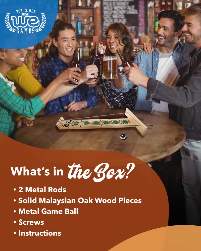 WE Games Shoot the Moon - Solid Wood, 18 in. - Image 5