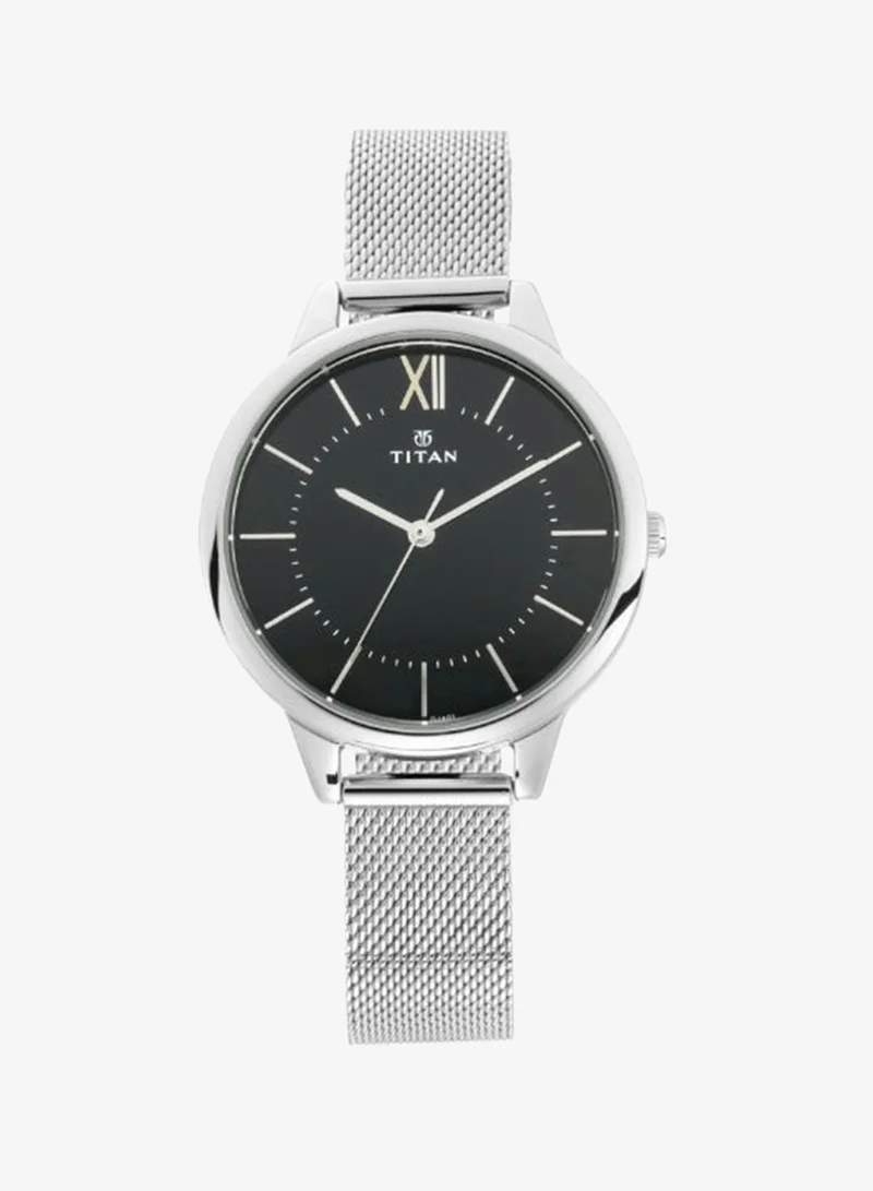 تيتان Women's Metal Analog Watch 2617SM01 - 42 mm