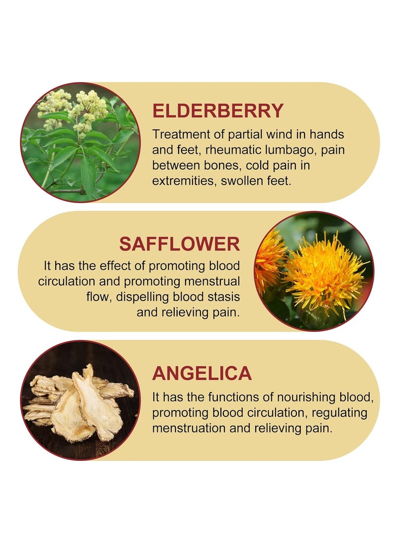 Pain Relief Patches (20 Count) - Chinese Tiger Balm for Targeted Relief of Shoulder, Back, Knee, Arthritis, and Bone Pain - Effective Pain Relief for All Body Parts - Image 5