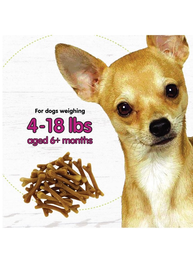 Fido Naturals Belly Bones for Dogs, Yogurt Flavored Mini Dog Dental Treats - 21 Treats Per Pack, 3 Pack - for Small Dogs, Made in USA, Plaque & Tartar Control, Fresh Breath, Digestive Health Support - Image 5